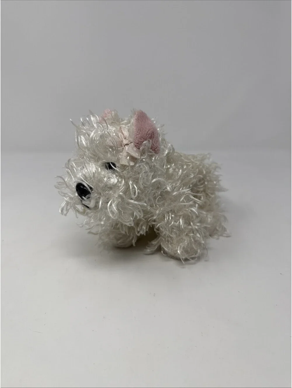 Webkins White Dog Plush Stuffed Animal